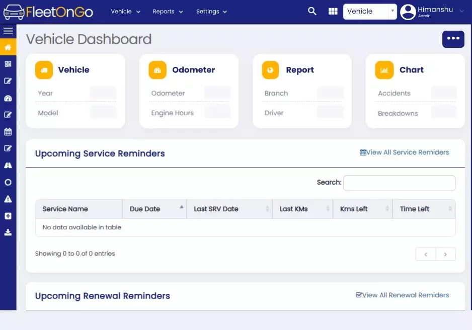Fleet Management software